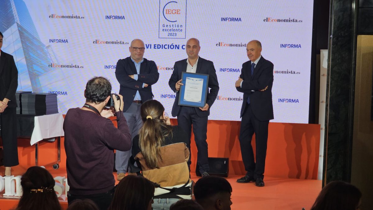 GRUPO SOLIVESA recibe el certificado CIEGE a la gestión excelente otorgado anualmente por elEconomista.es